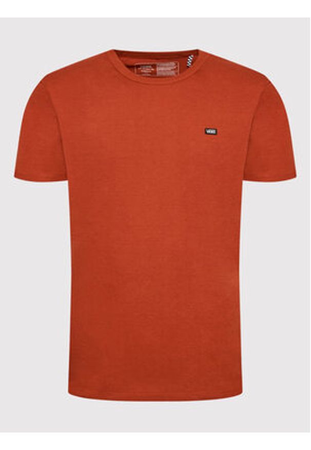 Vans T-Shirt Mn Off The Wall Clasic VN0A49R7 Czerwony Regular Fit. Kolor: czerwony. Materiał: bawełna