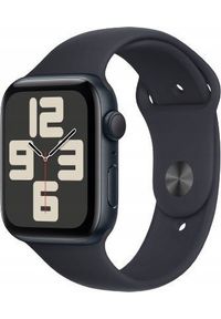 APPLE - Smartwatch Apple Apple Watch SE OLED 44 mm Cyfrowy 368 x 448 px Ekran dotykowy Granatowy (marynarski) Wi-Fi GPS. Rodzaj zegarka: smartwatch. Kolor: niebieski