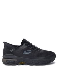 skechers - Skechers Sneakersy Max Protect Assembly 237309 Czarny. Kolor: czarny. Materiał: materiał