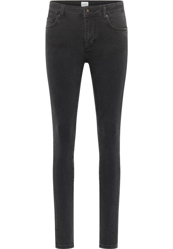 Damskie Spodnie Jeansowe Mustang Style Shelby Skinny Denim Black 1014341 4000 802