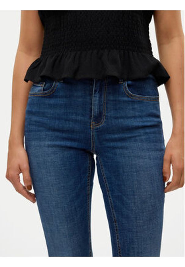 Vero Moda Jeansy Flash 10310511 Granatowy Flared Fit. Kolor: niebieski