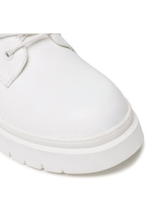 Jenny Fairy Trzewiki HZ90107-2 Biały. Kolor: biały. Materiał: skóra