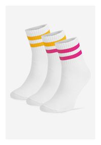 Sprandi Skarpety 0UB-003-AW24 (3-PACK) Żółty. Kolor: żółty. Materiał: bawełna