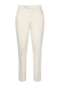 BOSS Spodnie materiałowe C-Perin 50555842 Biały Regular Fit. Kolor: biały. Materiał: syntetyk #7