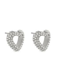 Guess Kolczyki JUBE05 028JW Srebrny. Materiał: metalowe. Kolor: srebrny #4