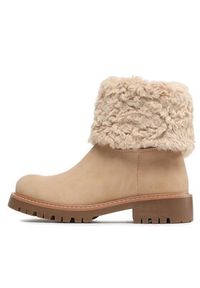 Jenny Fairy Trapery WS5628-08 Beżowy. Kolor: beżowy. Materiał: skóra #7