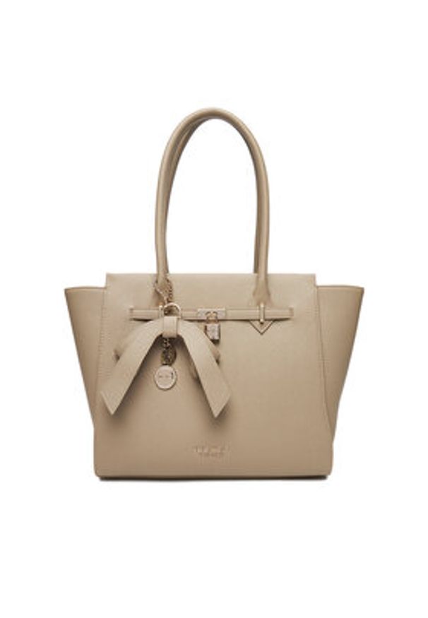 Nine West Torebka CEO-Chelsea-Charm-III-LX10186 Beżowy. Kolor: beżowy