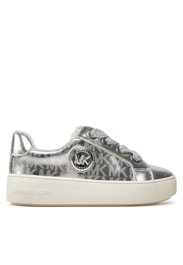 Sneakersy MICHAEL KORS KIDS. Kolor: srebrny