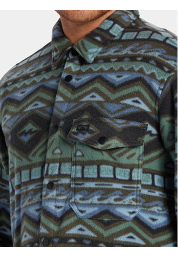 Billabong Kurtka przejściowa Furnace Flanell ABYFT00101 Kolorowy Regular Fit. Materiał: syntetyk. Wzór: kolorowy