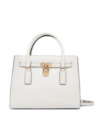 MICHAEL Michael Kors Torebka 30T6GNXS1L Biały. Kolor: biały. Materiał: skórzane #1