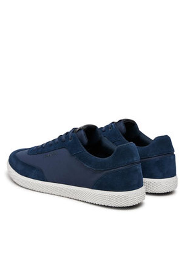 Calvin Klein Sneakersy HM0HM01789 Granatowy. Kolor: niebieski. Materiał: materiał
