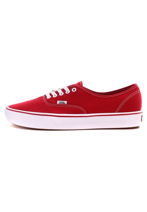 Buty do chodzenia dla dorosłych Vans Comfycush Authentic. Kolor: czerwony. Model: Vans Authentic. Sport: turystyka piesza