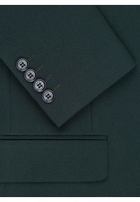 Pako Lorente - PAKO LORENTE – Zielona marynarka garniturowa. Kolor: zielony. Materiał: poliester, wiskoza, elastan. Styl: młodzieżowy #3