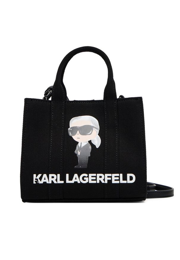 Karl Lagerfeld - Torebka KARL LAGERFELD. Kolor: czarny