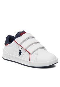 Polo Ralph Lauren Sneakersy RL00592111 C Biały. Kolor: biały. Materiał: skóra #4