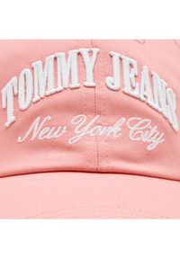 TOMMY HILFIGER - Tommy Hilfiger Czapka z daszkiem Hot Summer AW0AW15959 Różowy. Kolor: różowy. Materiał: bawełna