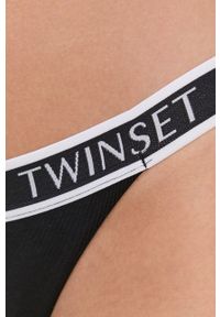 TwinSet - Twinset - Stringi. Kolor: czarny #4