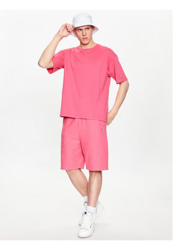 Champion Szorty sportowe 218650 Różowy Regular Fit. Kolor: różowy. Materiał: bawełna. Styl: sportowy