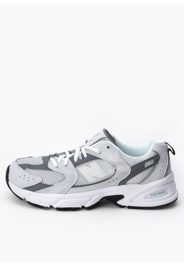 New Balance - Sneakersy damskie NEW BALANCE 530 GR530CB. Kolor: szary. Materiał: materiał, jeans, guma