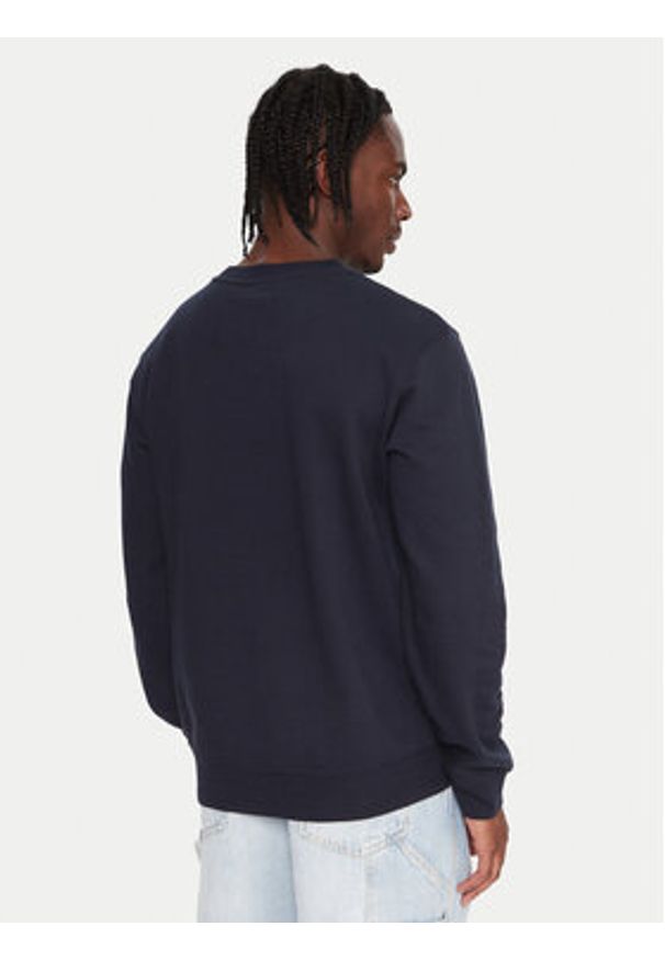 Quiksilver Bluza Graphic EQYFT05132 Granatowy Regular Fit. Kolor: niebieski. Materiał: bawełna