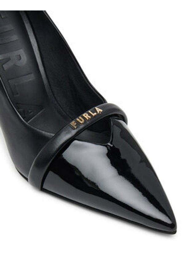 Furla Szpilki Core Decollete YI81FCD NE0000 O6000 Czarny. Kolor: czarny. Materiał: skóra. Obcas: na szpilce