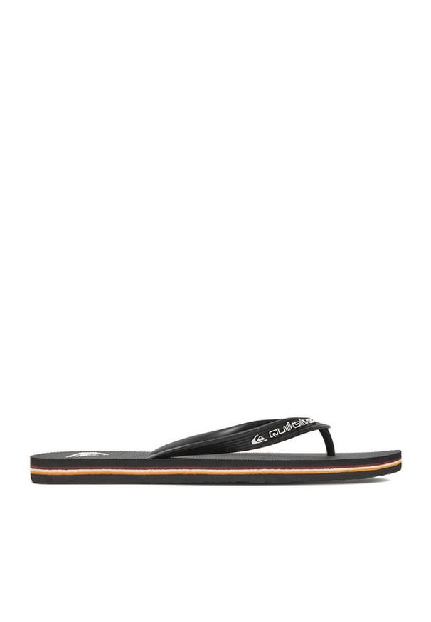 Quiksilver Japonki 839474 Czarny. Kolor: czarny. Materiał: syntetyk