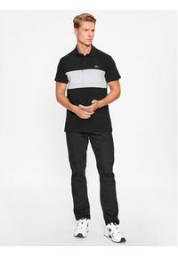 Lacoste Polo PH1470 Czarny Regular Fit. Typ kołnierza: polo. Kolor: czarny. Materiał: bawełna #6