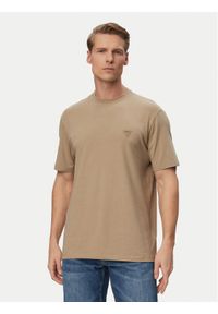 Guess T-Shirt M6GI21 K3053 Khaki Regular Fit. Kolor: brązowy. Materiał: bawełna #1