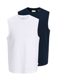 Jack & Jones Komplet tank topów Hyeres 12305107 Kolorowy Oversize. Materiał: bawełna. Wzór: kolorowy #8
