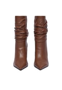 Gino Rossi Botki EO-LUNA-LT681 Brązowy. Kolor: brązowy. Materiał: skóra #2