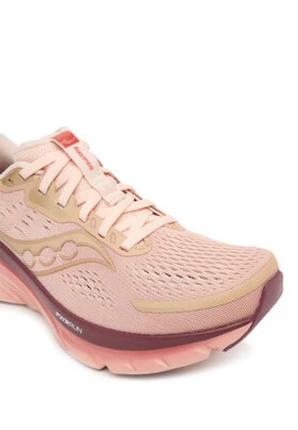 Saucony Buty do biegania Guide 18 S10998 Różowy. Kolor: różowy. Materiał: materiał