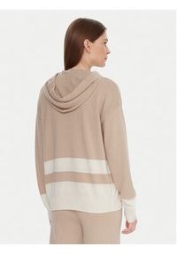 United Colors of Benetton - United Colors Of Benetton Sweter 102HE203V Beżowy Boxy Fit. Kolor: beżowy. Materiał: syntetyk #3