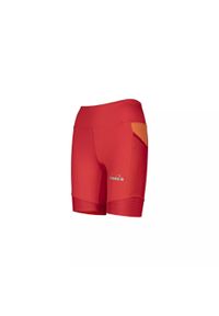 Diadora - Kolarki damskie DIADORA L. BIKE SHORTS BE ONE W XS. Kolor: czerwony