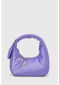 Pinko torebka kolor fioletowy. Kolor: fioletowy