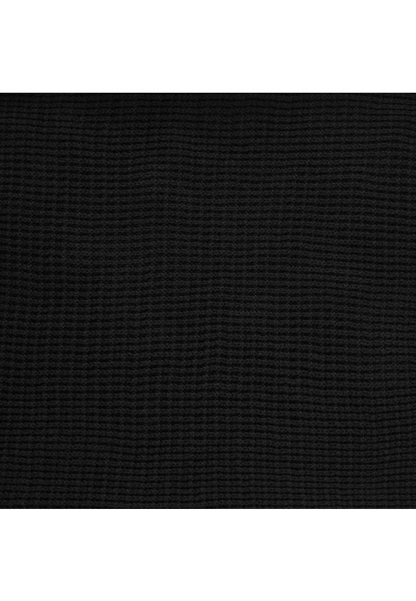 Komin zimowy PAOLO PERUZZI BR-06-BL czarny. Kolor: czarny. Materiał: materiał. Sezon: zima