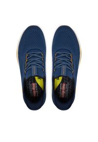 skechers - Skechers Sneakersy Slade 210810/BLU Niebieski. Kolor: niebieski. Materiał: materiał #5