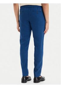 TOMMY HILFIGER - Tommy Hilfiger Chinosy Harlem MW0MW42336 Niebieski Regular Fit. Kolor: niebieski. Materiał: len #4
