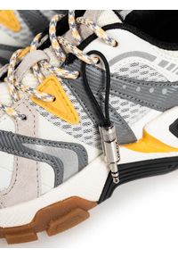 Geox Sneakersy "T01 A" | T94BTA 01422 | T01 A | Kobieta | Biały, Żółty. Kolor: biały, wielokolorowy, żółty. Materiał: materiał, skóra #6