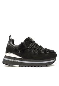 Liu Jo Sneakersy Maxi Wonder BF2099 P0306 Czarny. Kolor: czarny. Materiał: materiał
