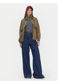 TOMMY HILFIGER - Tommy Hilfiger Wiatrówka WW0WW46444 Khaki Relaxed Fit. Kolor: brązowy. Materiał: syntetyk #6