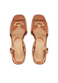 Aldo Espadryle Carrabriria 14298671 Brązowy. Kolor: brązowy. Materiał: skóra #4