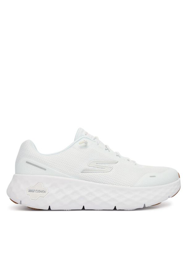 skechers - Skechers Sneakersy Go Walk Max Cushioning Flex 217113/WHT Biały. Kolor: biały. Materiał: materiał