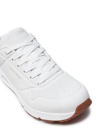 skechers - Skechers Sneakersy Uno - Suited On Air 183004 Biały. Kolor: biały. Materiał: skóra #4