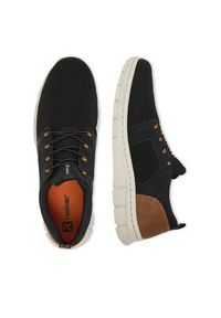 Rieker Sneakersy B7796-00 Czarny. Kolor: czarny. Materiał: materiał #8