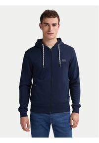 Petrol Industries Bluza M-1050-SWH314 Granatowy Regular Fit. Kolor: niebieski. Materiał: syntetyk