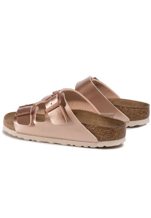 Birkenstock Klapki Arizona Kids 1012478 Różowy. Kolor: różowy. Materiał: skóra