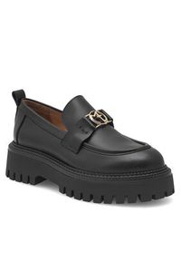 Eva Minge Loafersy SARAH-8049 Czarny. Kolor: czarny. Materiał: skóra #4