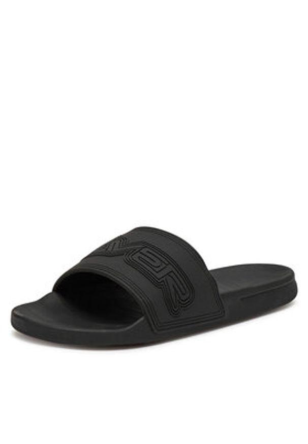 Quiksilver Klapki 800255 Czarny. Kolor: czarny. Materiał: syntetyk