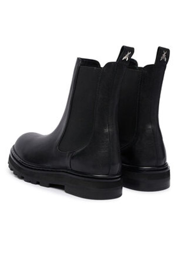 Patrizia Pepe Sztyblety 8Y0136 L005 Czarny. Kolor: czarny. Materiał: skóra