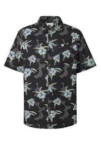 Quiksilver Koszula Apero Classic Ss EQYWT04605 Czarny Regular Fit. Kolor: czarny. Materiał: bawełna